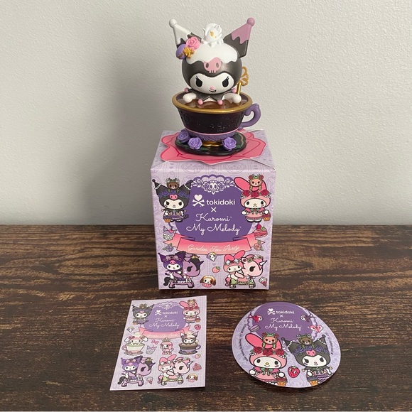 Kuromi Rose Tea ☕️ Garden Tea Party Tokidoki - Picture 4 of 4